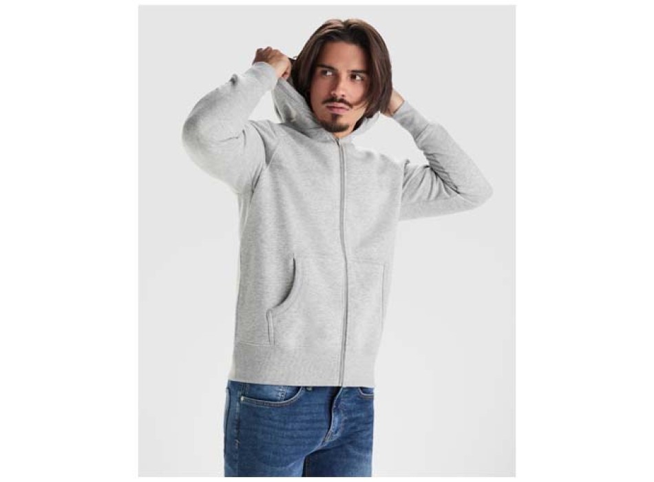 Felpa unisex con cappuccio e zip intera da 280 g/m² Montblanc FullGadgets.com