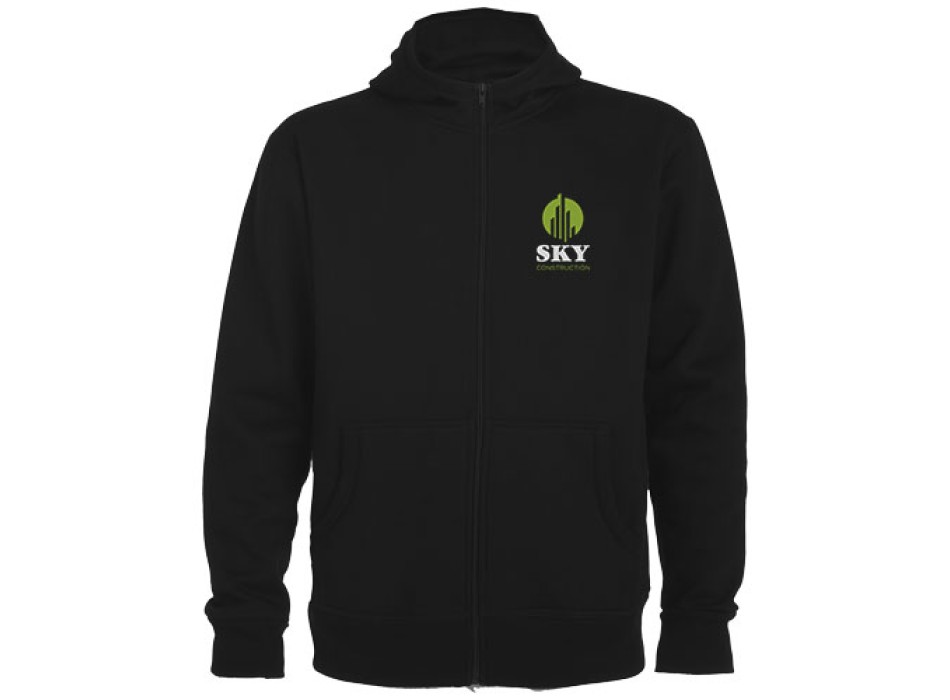 Felpa unisex con cappuccio e zip intera da 280 g/m² Montblanc FullGadgets.com