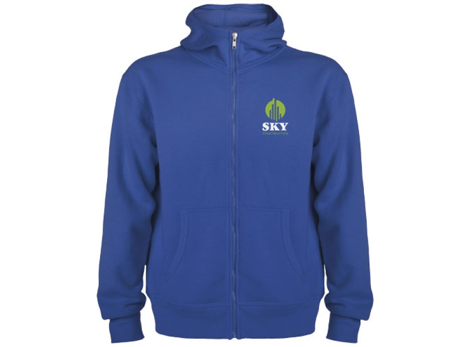Felpa unisex con cappuccio e zip intera da 280 g/m² Montblanc FullGadgets.com