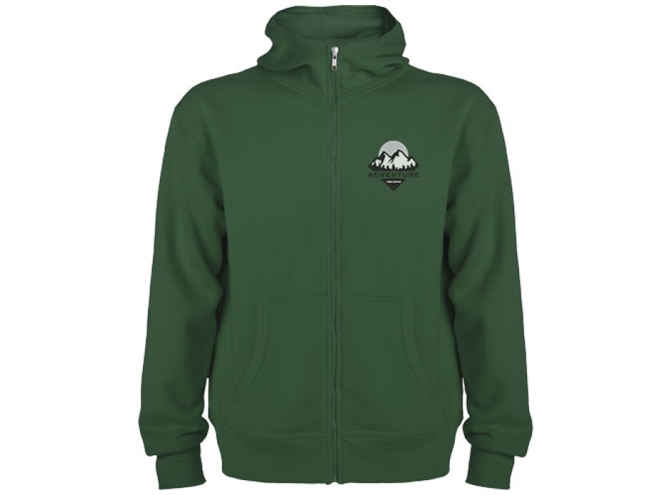 Felpa unisex con cappuccio e zip intera da 280 g/m² Montblanc FullGadgets.com