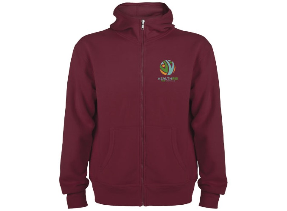 Felpa unisex con cappuccio e zip intera da 280 g/m² Montblanc FullGadgets.com