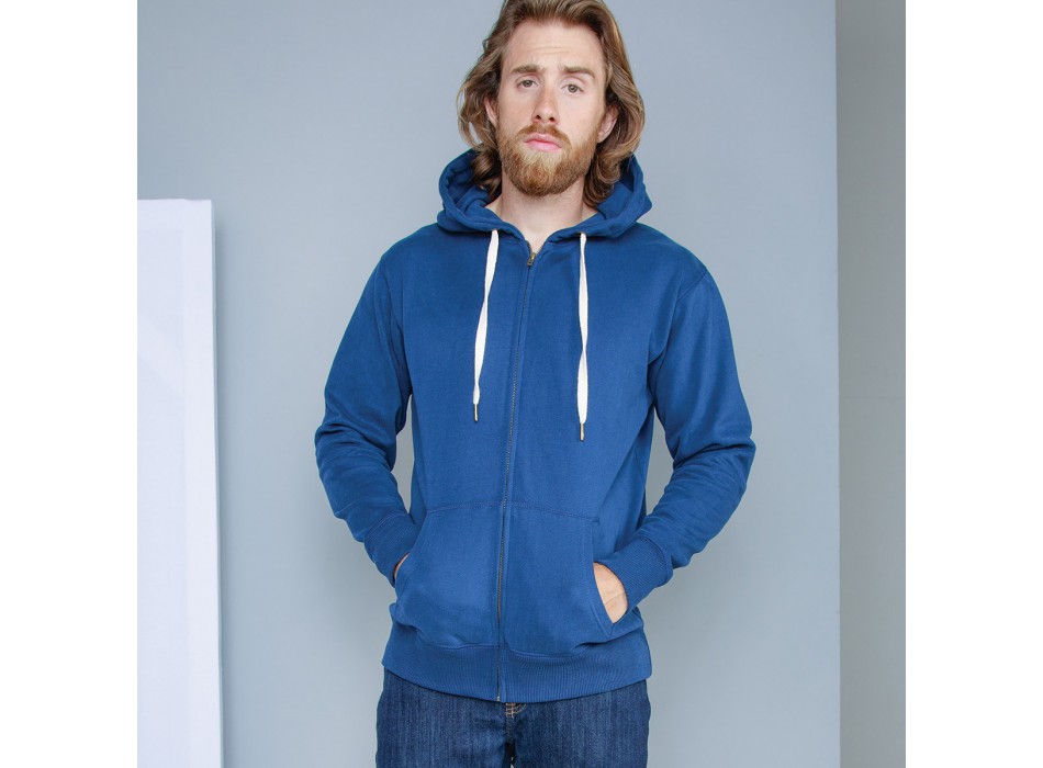 FELPA ZIP INT C/CAPP 80%C20%P FullGadgets.com