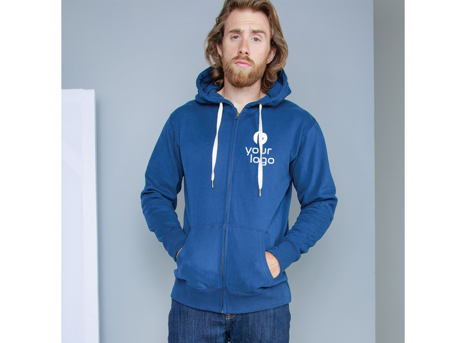 FELPA ZIP INT C/CAPP 80%C20%P FullGadgets.com