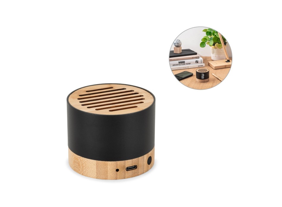 FERDINAND. Colonna audio portatile in alluminio riciclato (100% rAL) con 3 ore di autonomia FullGadgets.com