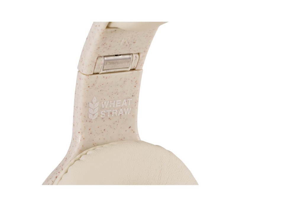 FEYNMAN. Cuffie wireless pieghevoli con batteria di 4 ore in paglia di grano e ABS FullGadgets.com