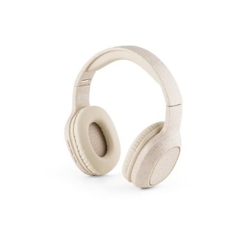 FEYNMAN. Cuffie wireless pieghevoli con batteria di 4 ore in paglia di grano e ABS FullGadgets.com