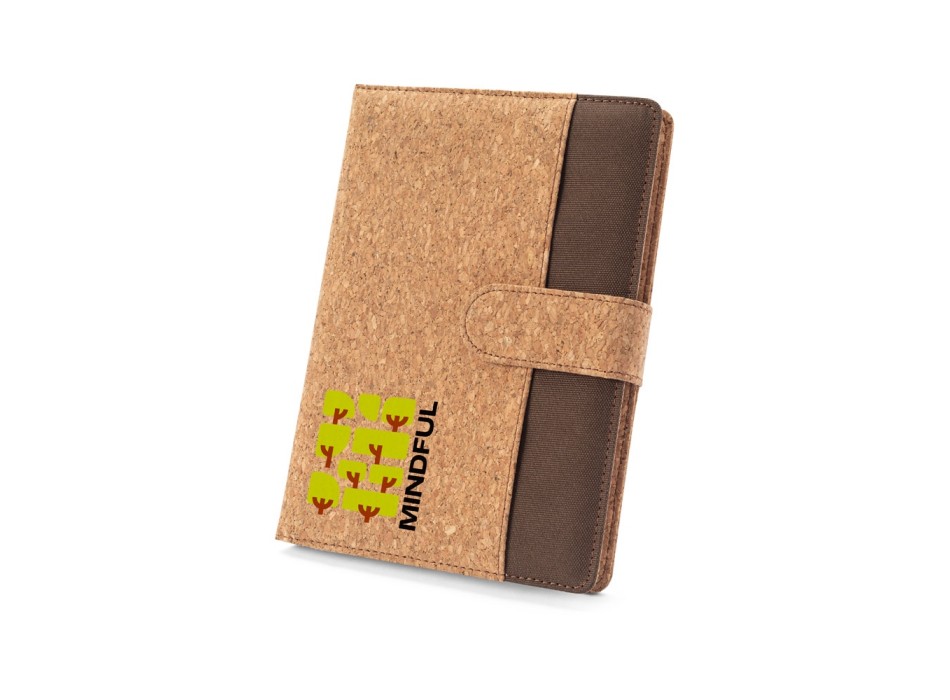 FIELDING. Cartellina A5 in sughero e poliestere riciclato(100% rPET) con blocco note rimovibile FullGadgets.com