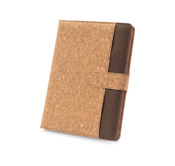 FIELDING. Cartellina A5 in sughero e poliestere riciclato(100% rPET) con blocco note rimovibile FullGadgets.com