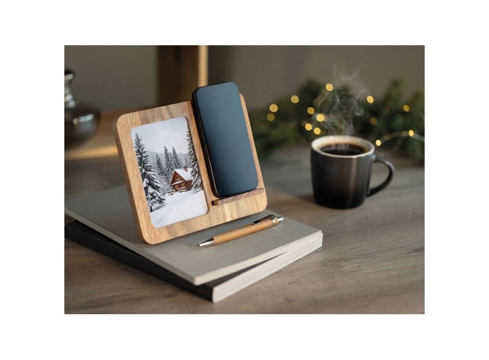 FINWOOD - Cornice e caricatore 15W FullGadgets.com