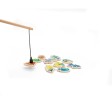 FISHY. Set da pesca composto da 10 pesci in legno,ideale per bambini FullGadgets.com