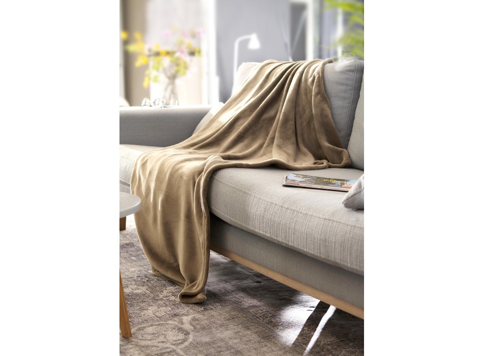 Flannel fleece (280 gr/m²) blanket Sean FullGadgets.com
