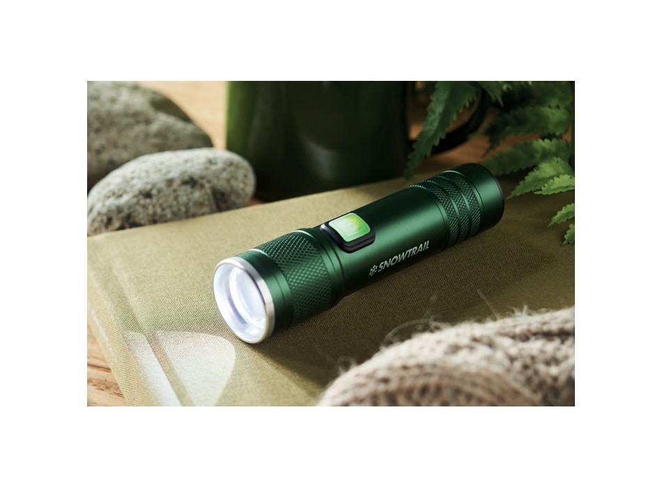 FLASHRA - Torcia ricaricabile. Luce COB FullGadgets.com