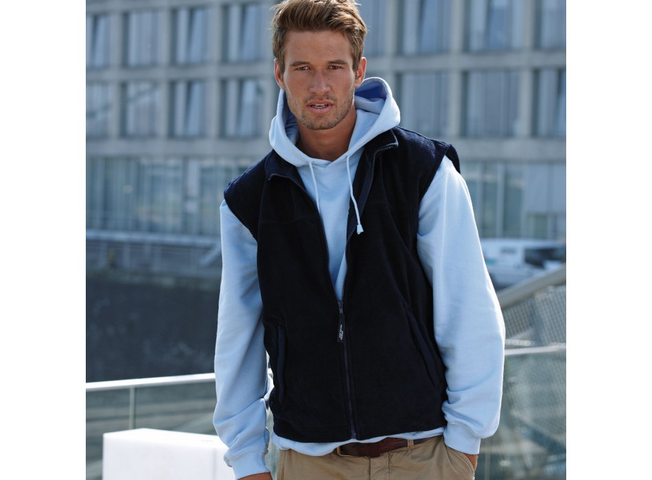 FLEECE VEST 100% P J&N FullGadgets.com