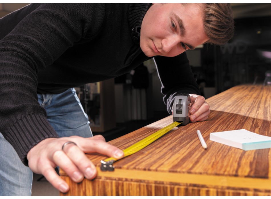 Flessometro 5m/19mm con moschettone FullGadgets.com