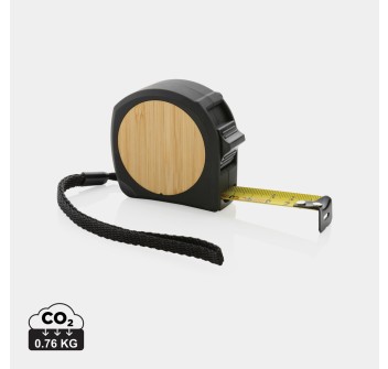 Flessometro 5m/19mm in plastica riciclata RCS e bambù FullGadgets.com