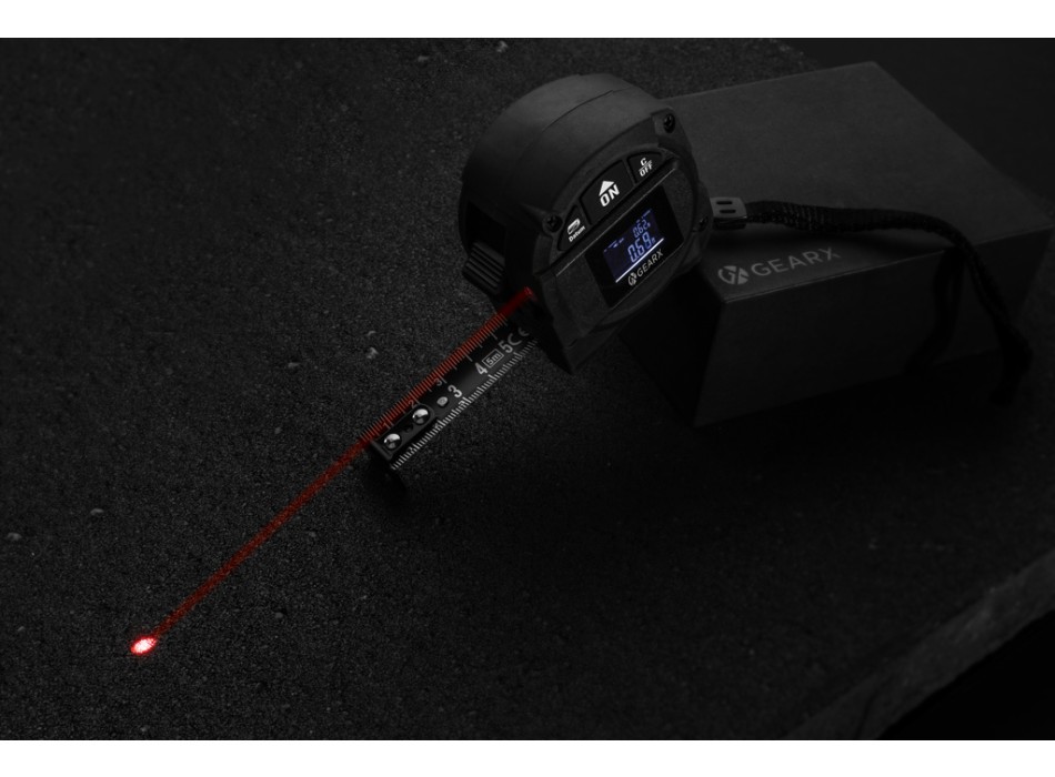 Flessometro 5M con laser 30M Gear X FullGadgets.com