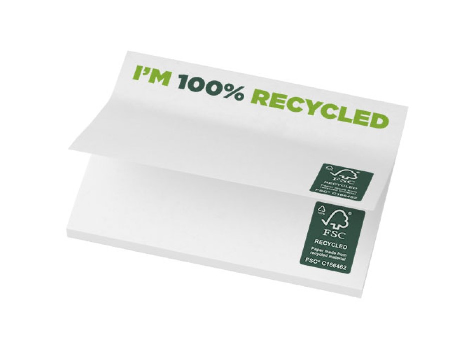 Foglietti adesivi in carta riciclata 100 x 75 mm Sticky-Mate® FullGadgets.com