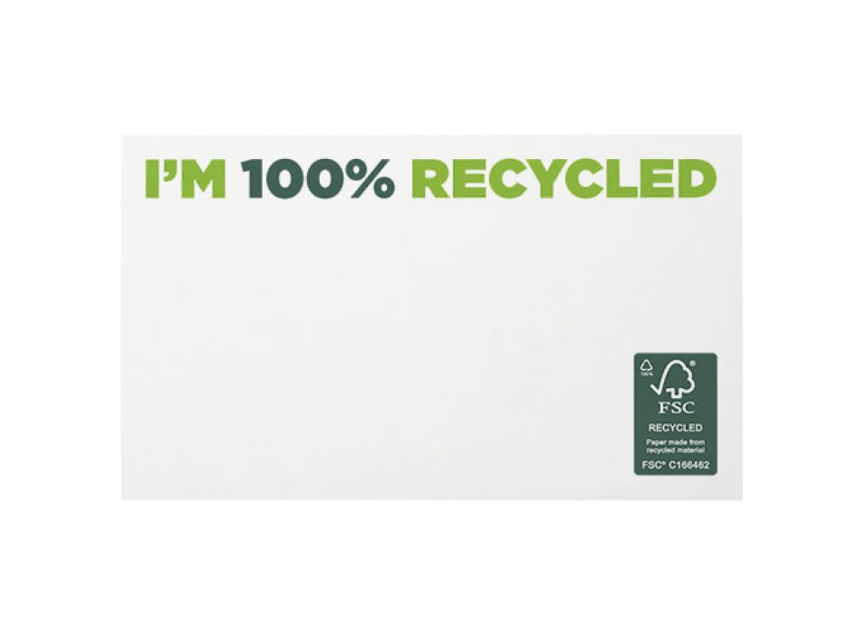 Foglietti adesivi in carta riciclata 127 x 75 mm Sticky-Mate® FullGadgets.com