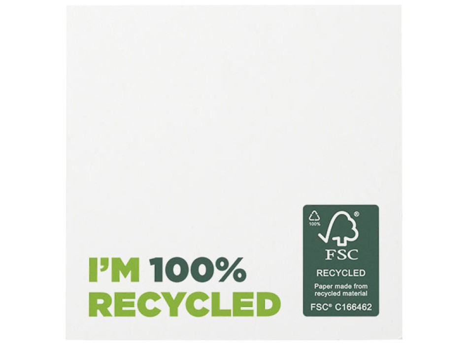 Foglietti adesivi in carta riciclata 75 x 75 mm Sticky-Mate® FullGadgets.com