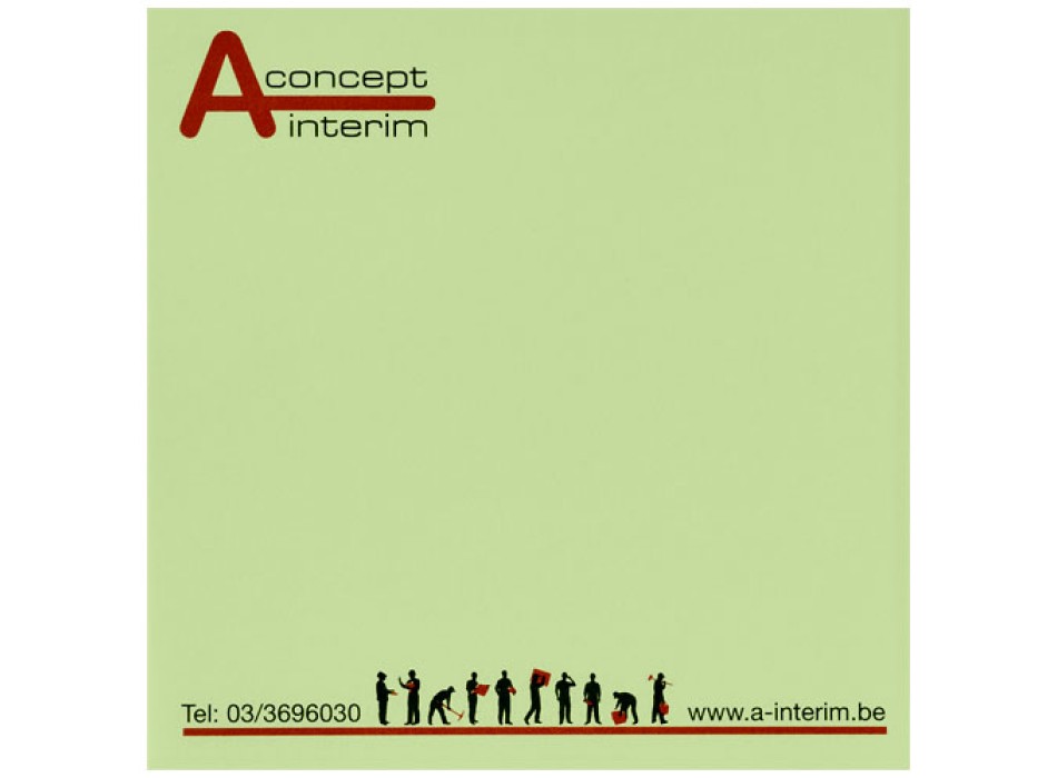 Foglietti adesivi Sticky-Mate® quadrati 75x75mm FullGadgets.com