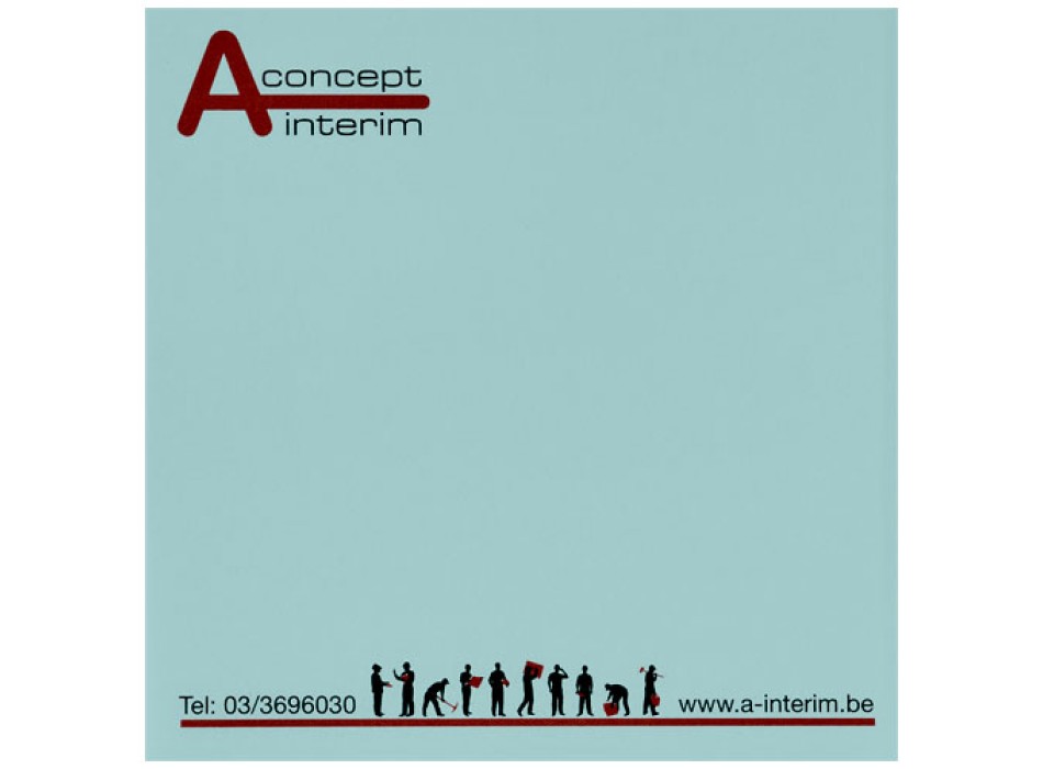 Foglietti adesivi Sticky-Mate® quadrati 75x75mm FullGadgets.com