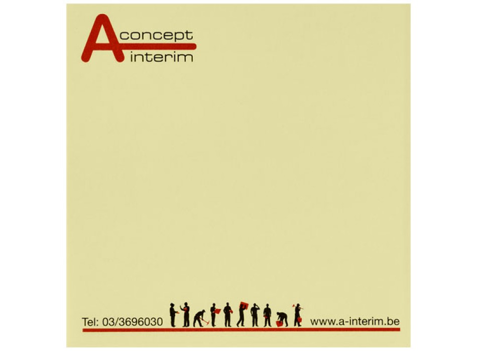 Foglietti adesivi Sticky-Mate® quadrati 75x75mm FullGadgets.com