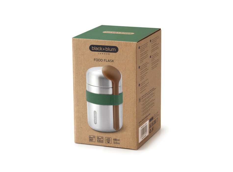 Food Flask Black+Blum 400 ml FullGadgets.com