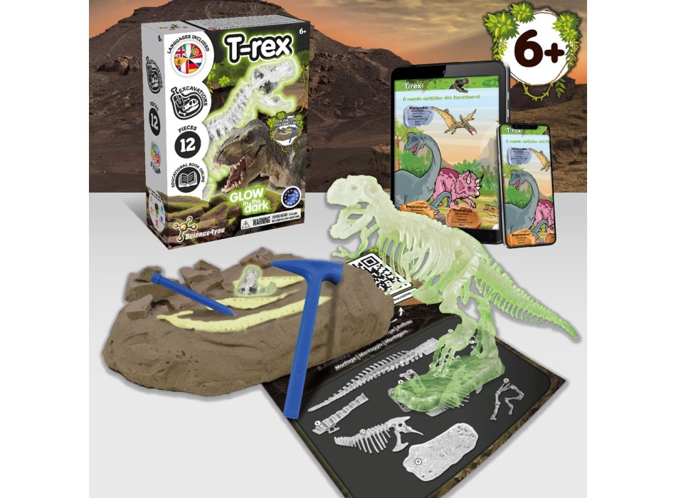 Fossil Excavation Kit I. Gioco educativo per bambini FullGadgets.com