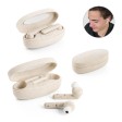 FOURIER. Auricolari wireless con durata della batteria di 3 ore in fibra di paglia di grano e PP FullGadgets.com