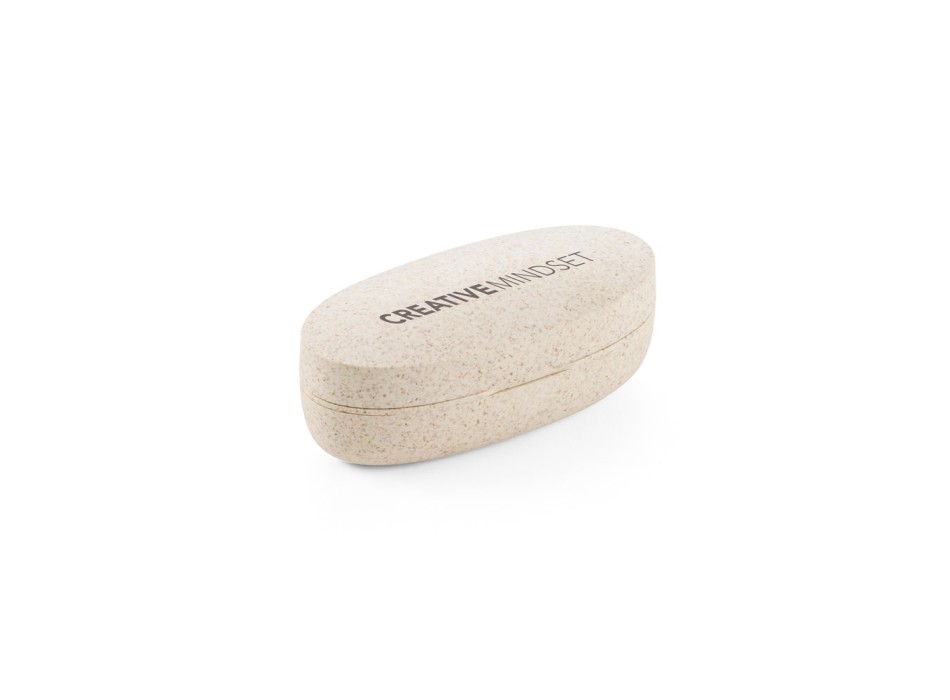FOURIER. Auricolari wireless con durata della batteria di 3 ore in fibra di paglia di grano e PP FullGadgets.com