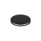 FREYA. Specchio rotondo bifacciale con esterno in PU opaco FullGadgets.com