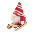 FROSTY SLEIGH - Gnomo su slitta di legno FullGadgets.com