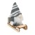 FROSTY SLEIGH - Gnomo su slitta di legno