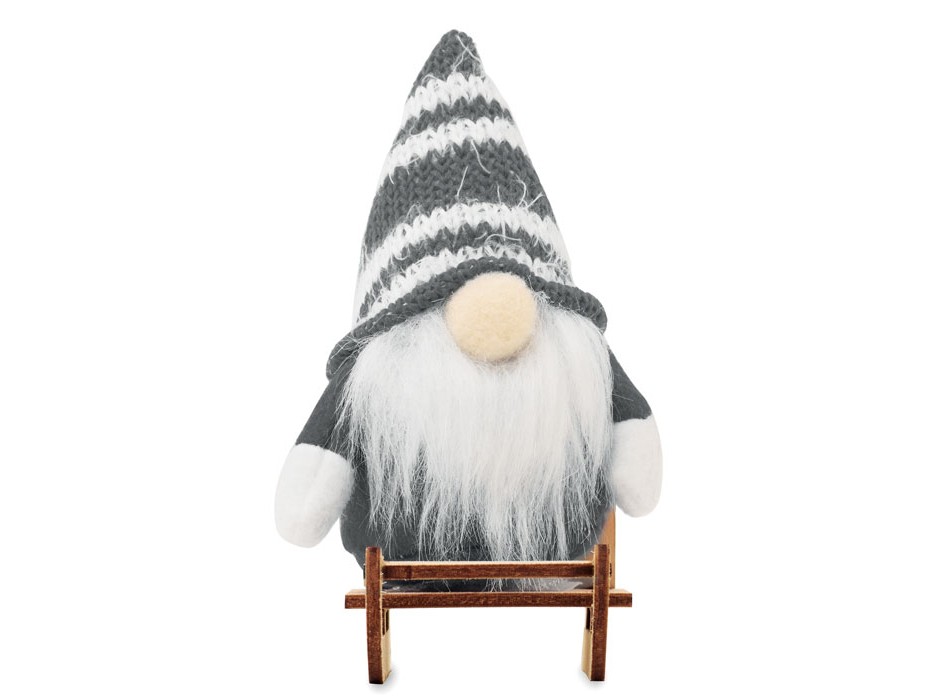 FROSTY SLEIGH - Gnomo su slitta di legno FullGadgets.com