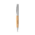FUJI. Penna a sfera in metallo e bambù con custodia FullGadgets.com