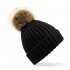Fur Pom Pom Chunky Bean 100%A Personalizzabili