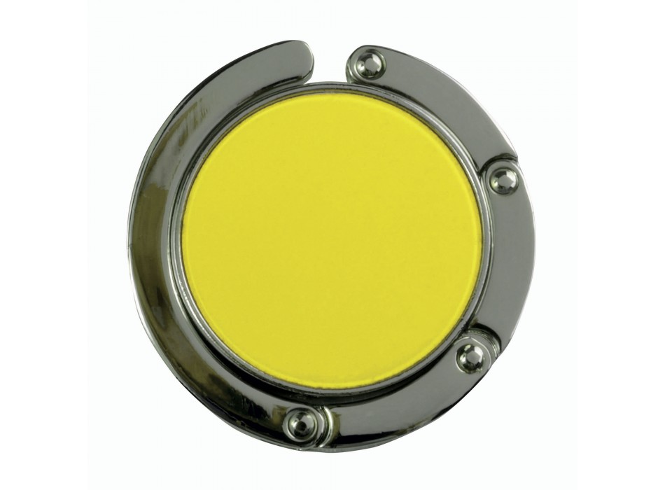 Gancio appendiborsa tondo in metallo, richiudibile con chiusura rafforzata da due magneti FullGadgets.com