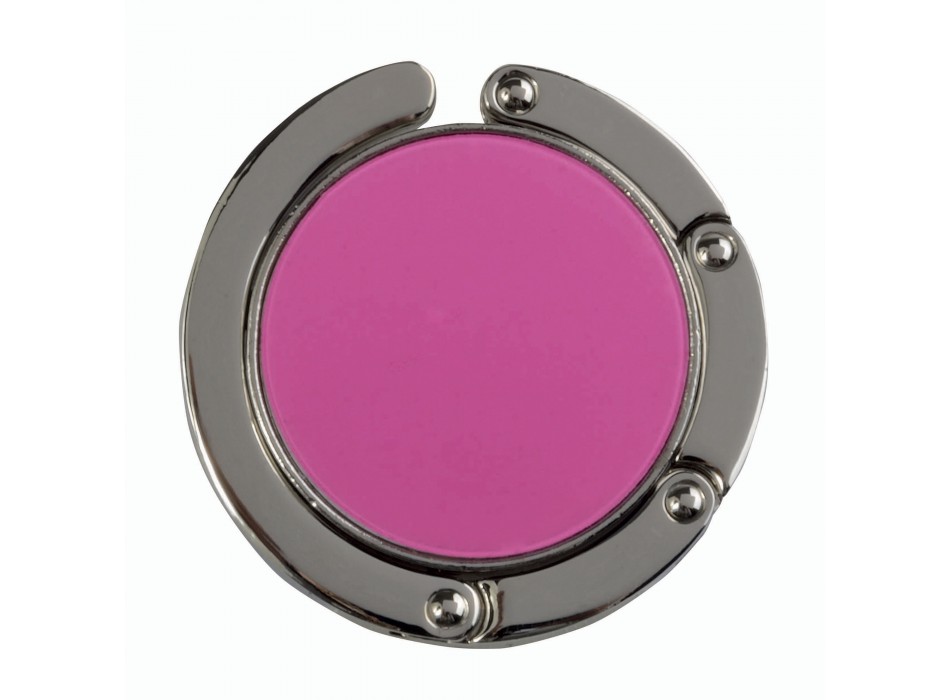 Gancio appendiborsa tondo in metallo, richiudibile con chiusura rafforzata da due magneti FullGadgets.com