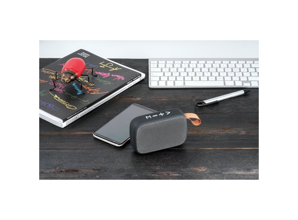 GANTE. Altoparlante portatile da 3W con autonomia di 2h in poliestere e ABS FullGadgets.com