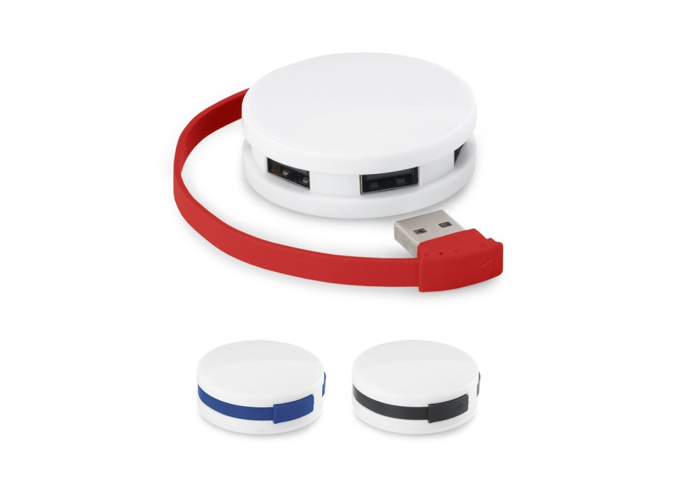 GARDNER. HUB con cavo e 4 porte USB-A in ABS FullGadgets.com