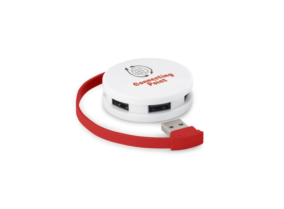 GARDNER. HUB con cavo e 4 porte USB-A in ABS FullGadgets.com