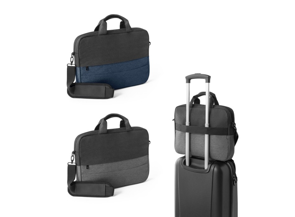 GENOA. Borsa imbottita per laptop in poliestere riciclato 600D ad alta densità da 15" FullGadgets.com