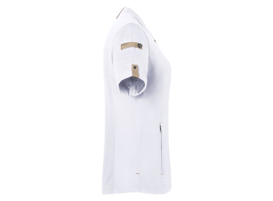 Giacca da cuoco da donna a maniche corte Green-Generation FullGadgets.com