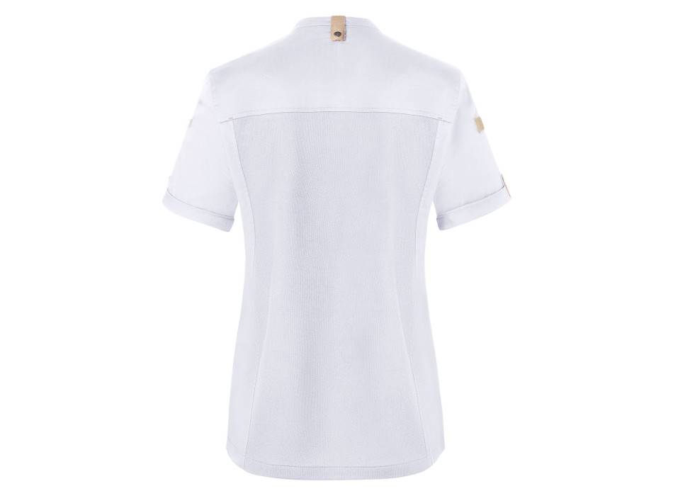 Giacca da cuoco da donna a maniche corte Green-Generation FullGadgets.com