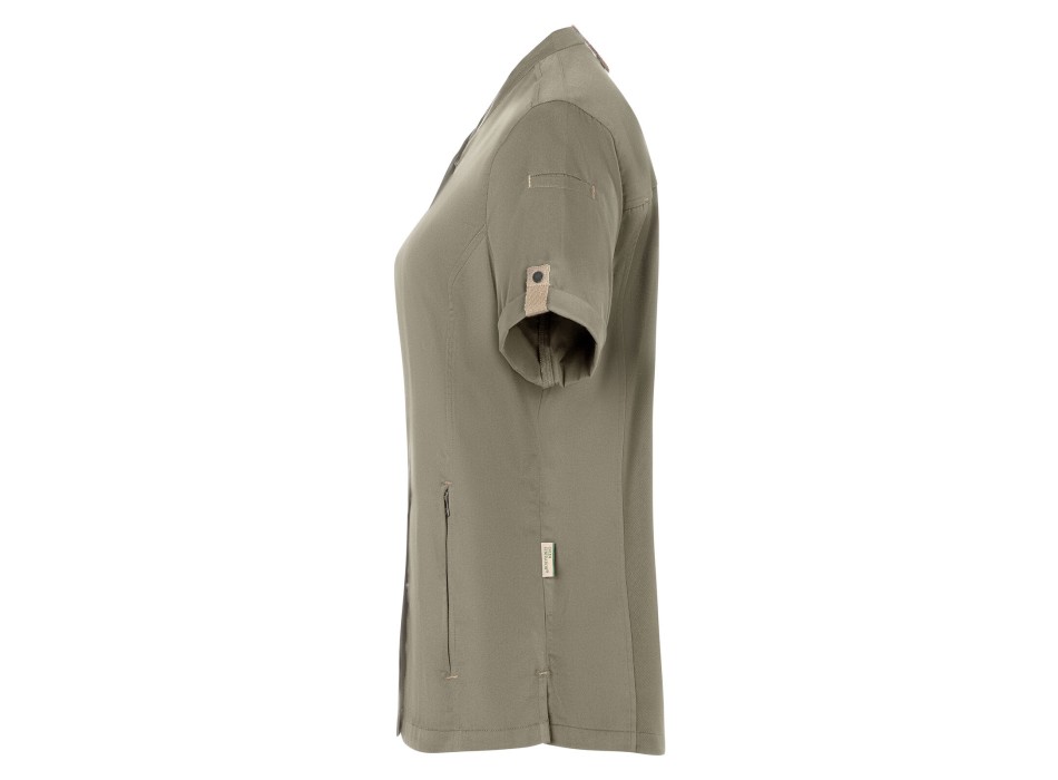 Giacca da cuoco da donna a maniche corte Green-Generation FullGadgets.com