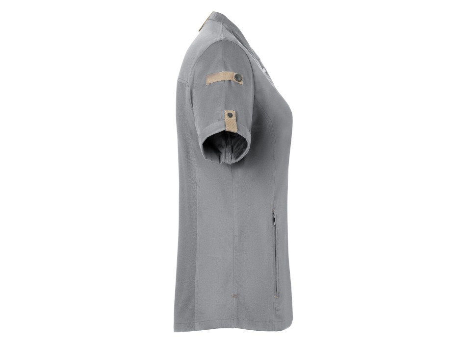 Giacca da cuoco da donna a maniche corte Green-Generation FullGadgets.com