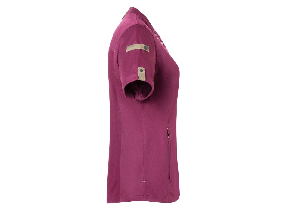Giacca da cuoco da donna a maniche corte Green-Generation FullGadgets.com