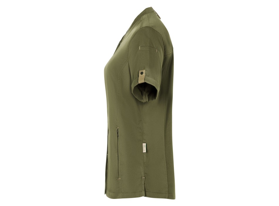 Giacca da cuoco da donna a maniche corte Green-Generation FullGadgets.com