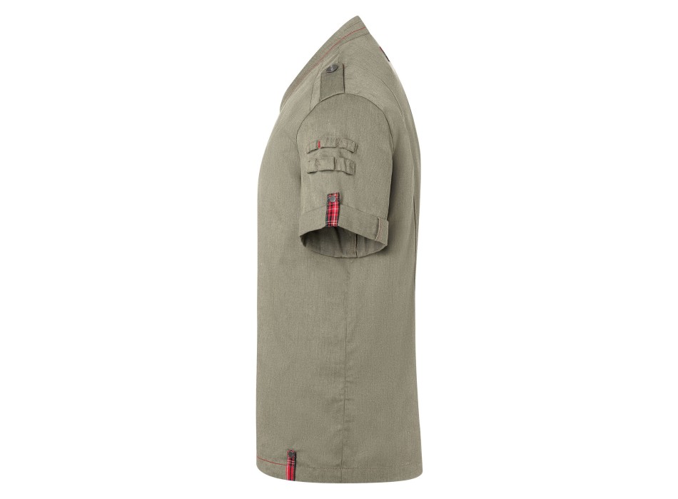 Giacca da cuoco da uomo denim a maniche corte ROCK CHEF®-Stage2 FullGadgets.com