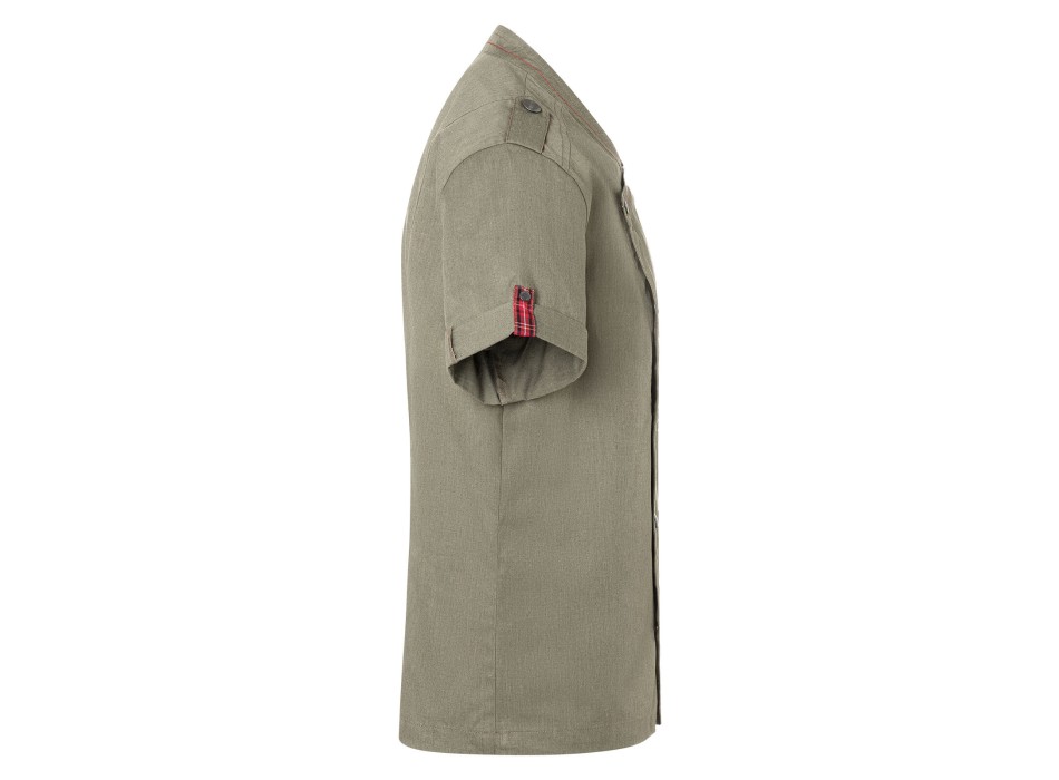 Giacca da cuoco da uomo denim a maniche corte ROCK CHEF®-Stage2 FullGadgets.com